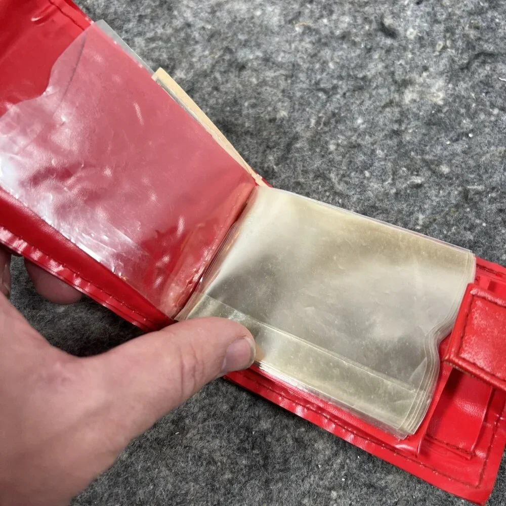 Snoopy + Woodstock Vintage Red Bifold Photo Friends Wallet - READ - Picture 7 of 9